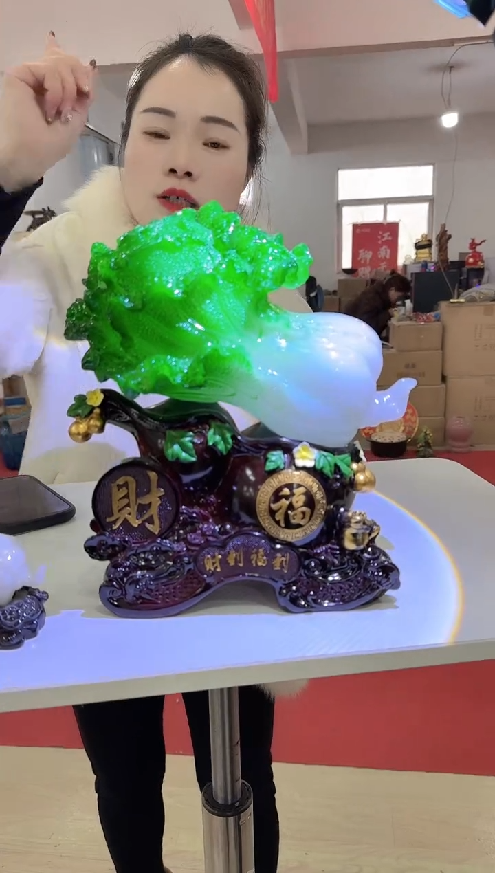 【闪购商品】无铅玻璃迪喜花器-j-早71