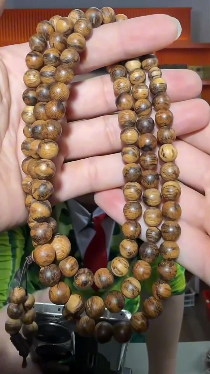 沉香手串151号长串越南0.9多样性发一