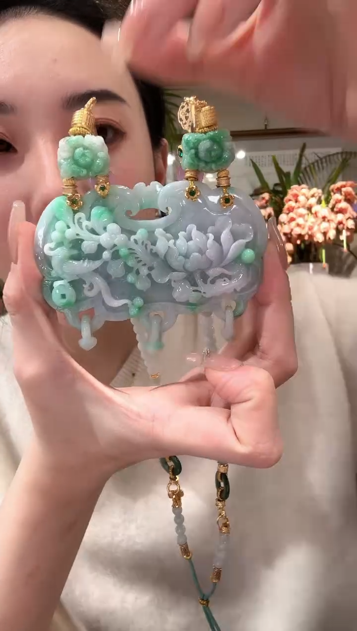 【闪购商品】翡翠颈饰未镶嵌国风