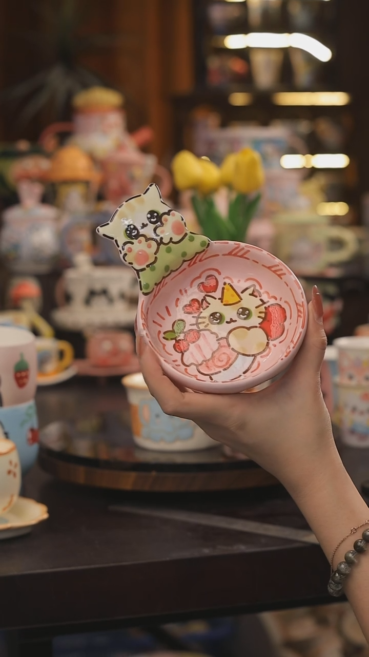 景德镇釉下彩绘设计师款式陶瓷