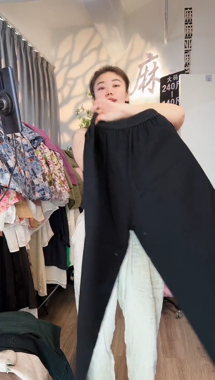 亚麻汉麻苎麻大码女装系列。140斤-250斤