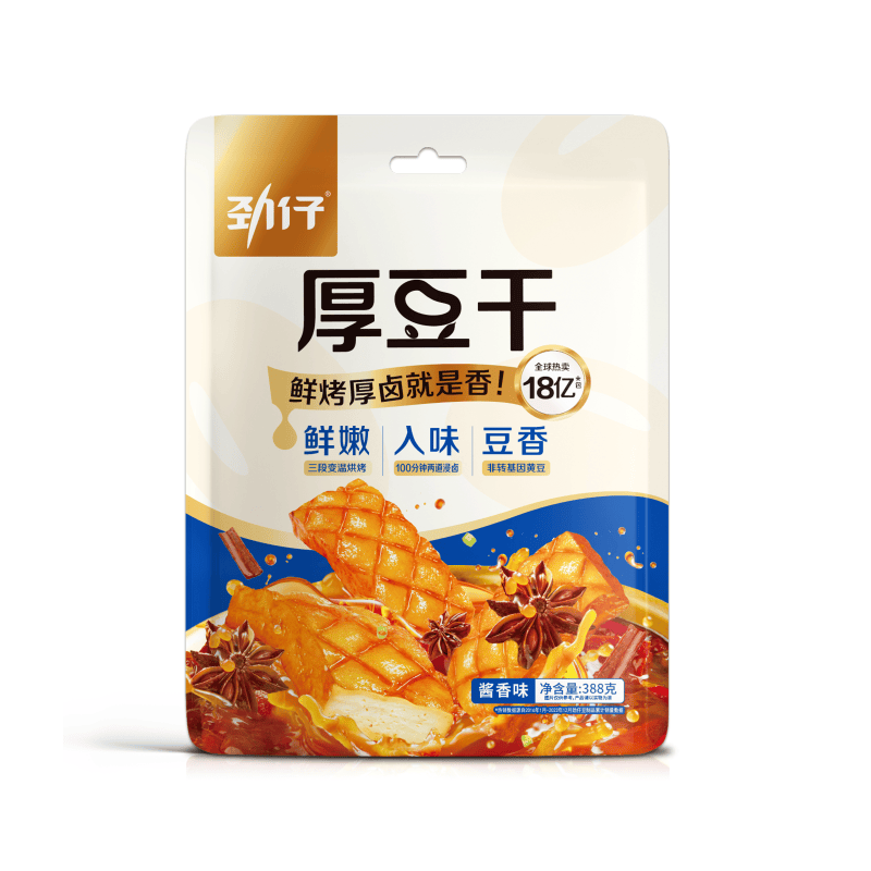 劲仔酱香味厚豆干 388g