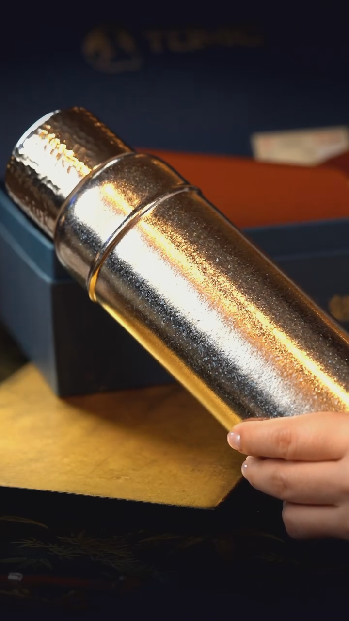  特美刻 TW60155Tiy-纯钛子弹头闷茶杯600mI  本色