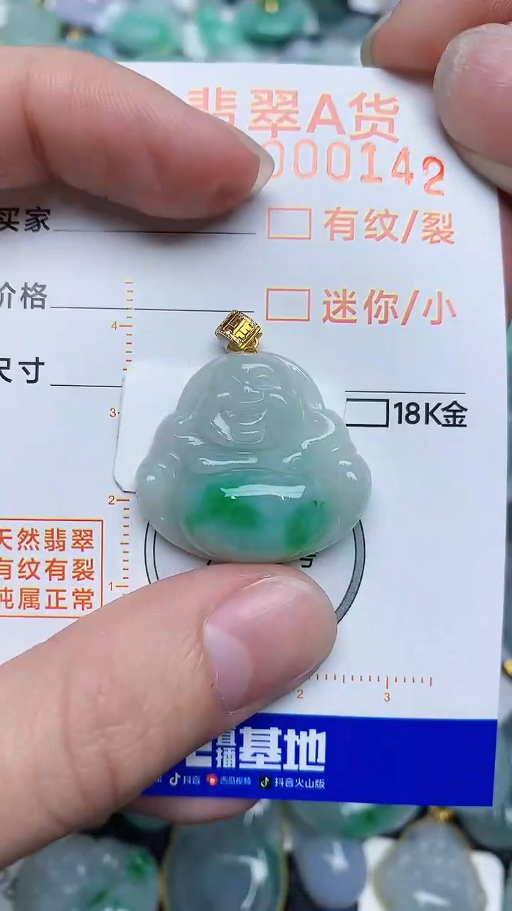 【闪购商品】翡翠颈饰18K金镶嵌45345345345
