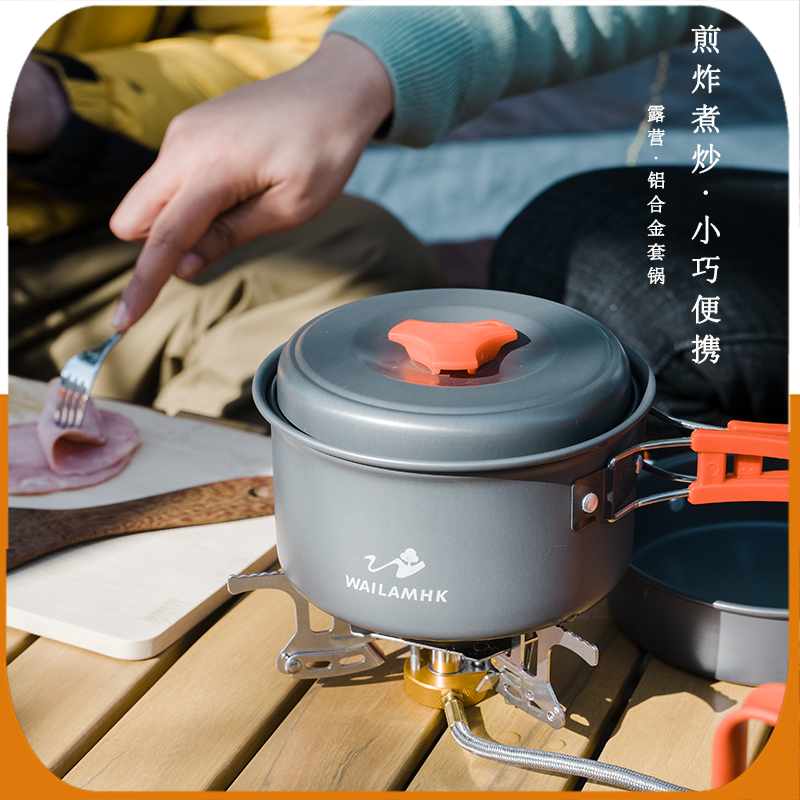 【直播】户外锅具露营小煮锅 捡漏