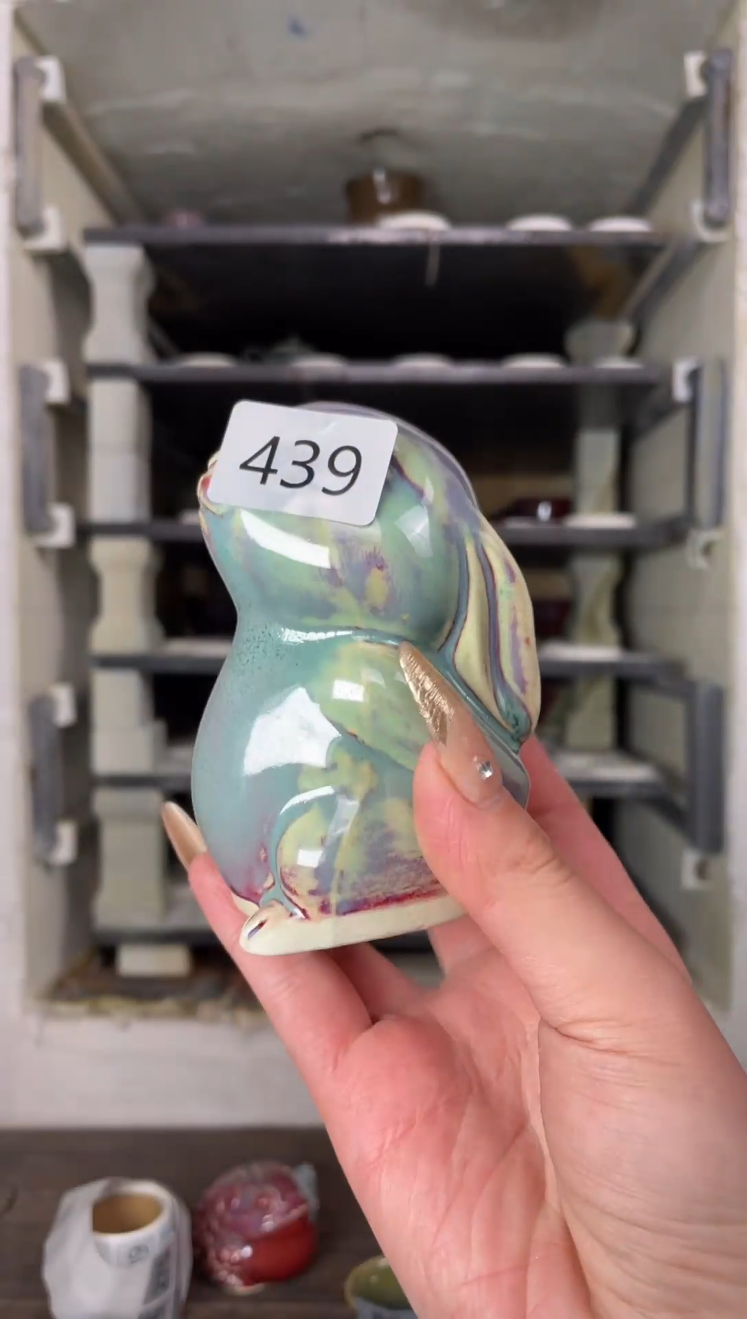 【闪购商品】摆件钧瓷手工茶器窑变