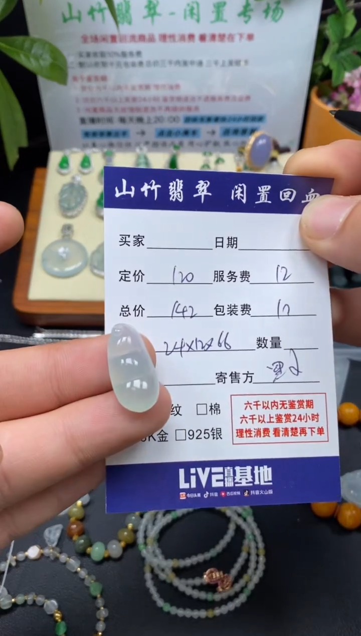 颈饰未镶嵌翡翠3001727