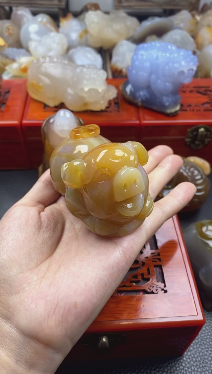 玛瑙/玉髓手把未镶嵌00