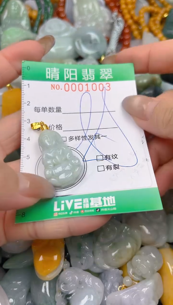 颈饰未镶嵌翡翠闪购0001003
