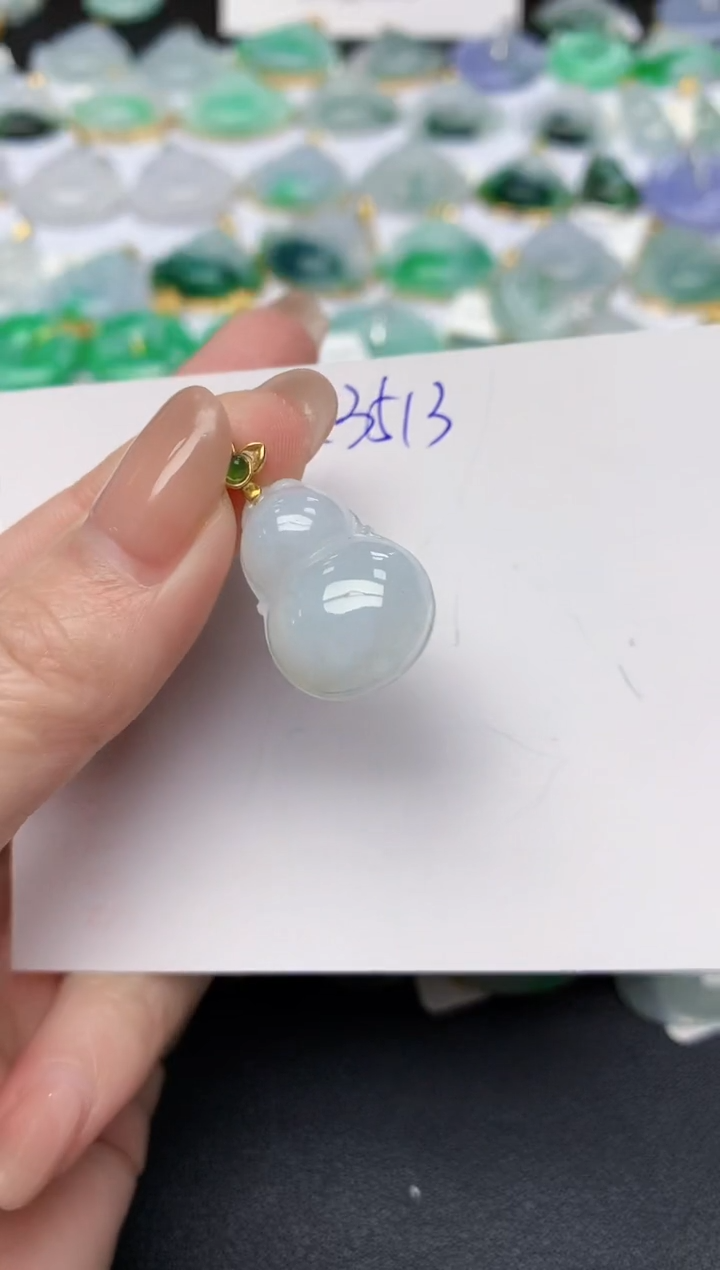 颈饰未镶嵌翡翠天然缅甸A货翡翠百元以上9元证书费自理