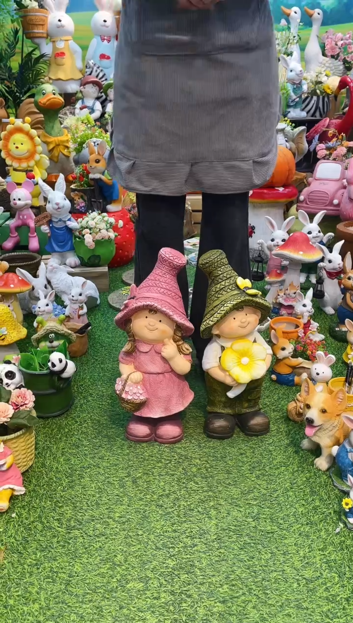 【闪购商品】红陶花园庭院摆件&002&