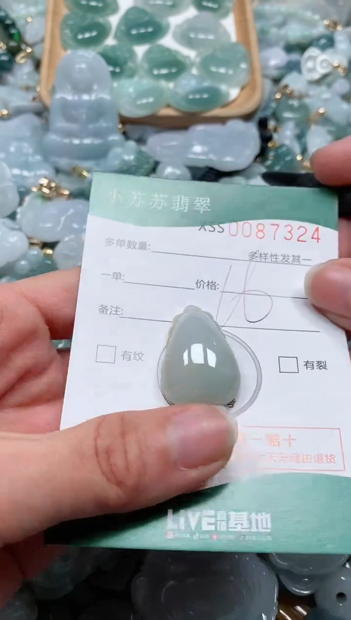 【闪购商品】翡翠颈饰未镶嵌闪购商品0087324