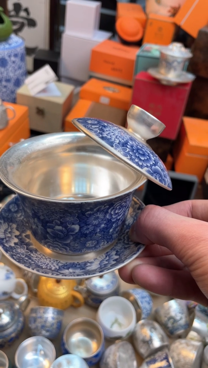 【闪购商品】瓷片@@@@@@@@@@@@万花盖碗