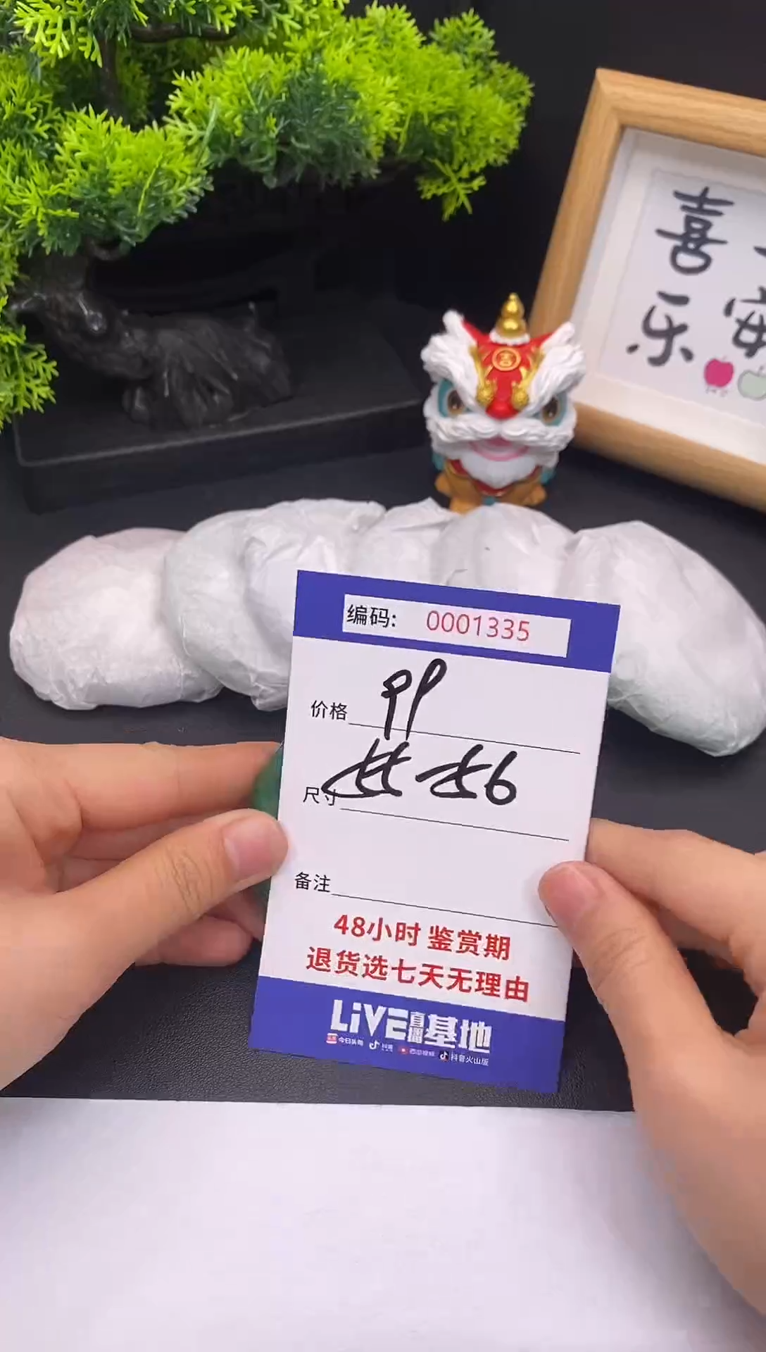 未镶嵌手镯翡翠0001335