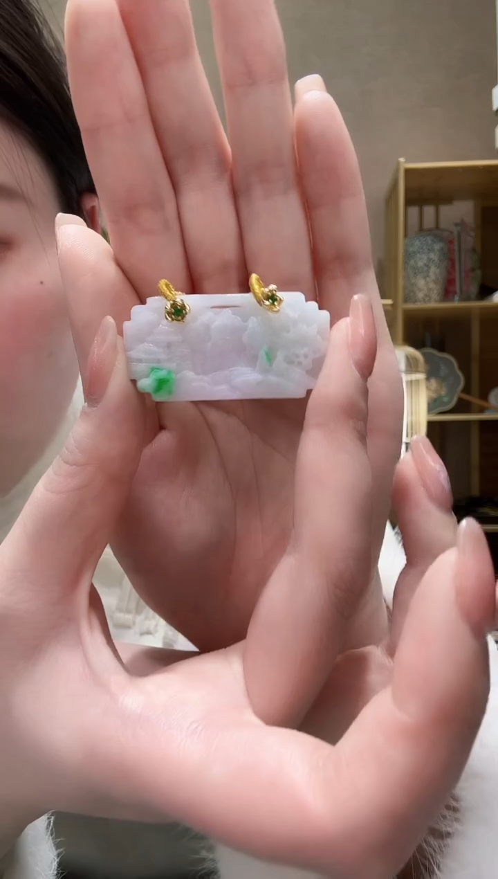 【闪购商品】翡翠颈饰未镶嵌吊坠