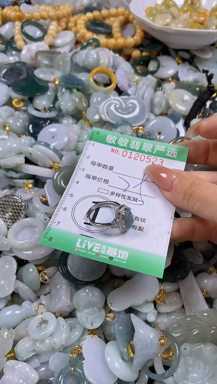 【闪购商品】翡翠颈饰未镶嵌闪购0120523