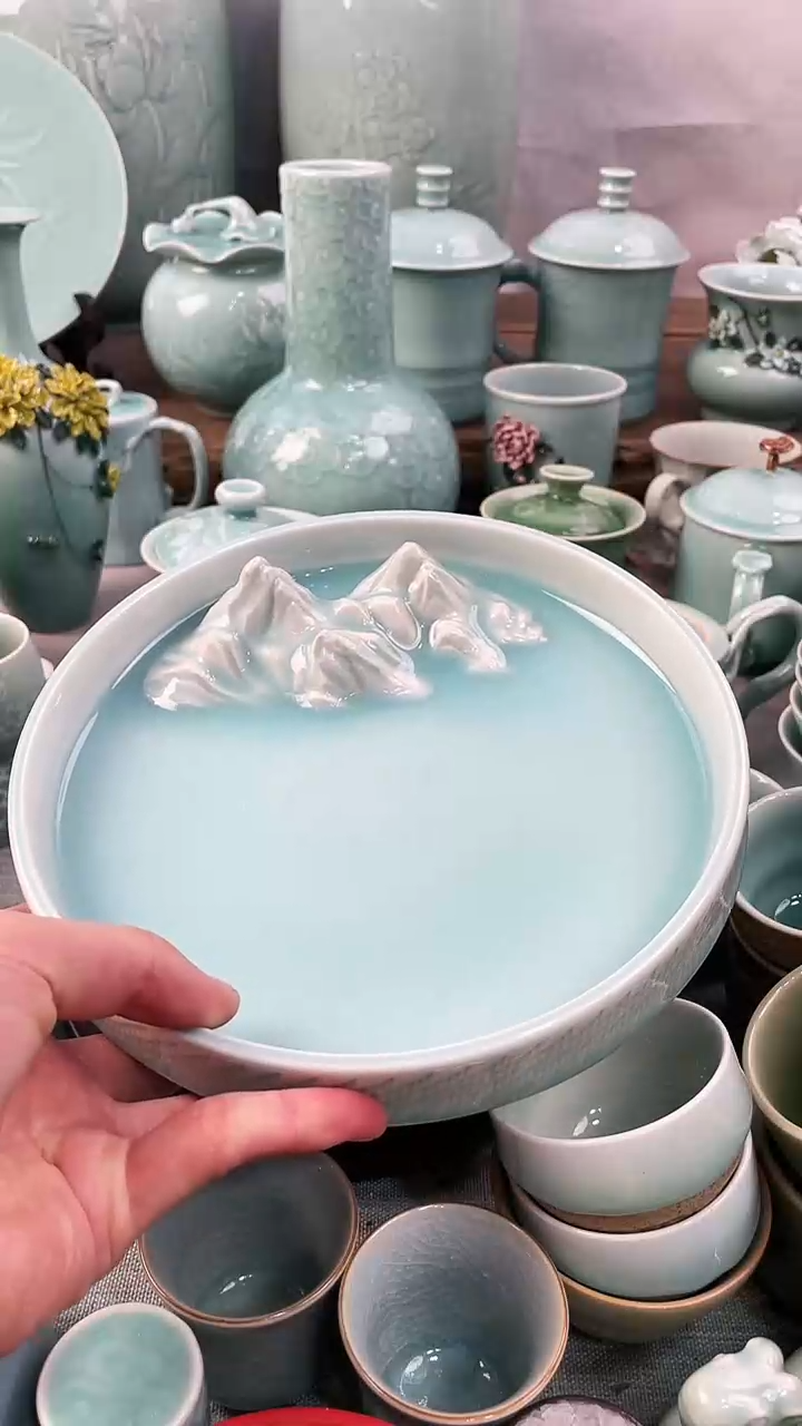 【闪购商品】纯手工 福利款 慧仙青瓷 瓷器