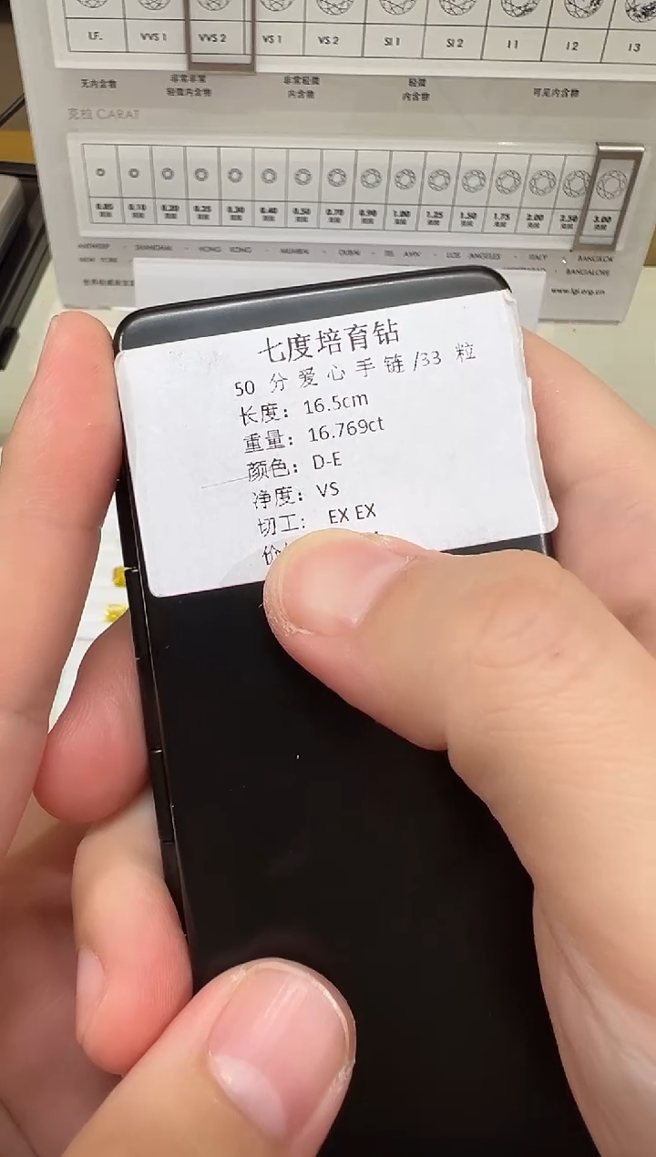 【闪购商品】实验室培育钻石裸石未镶嵌@ 16.76ct 先鉴赏，再定制！