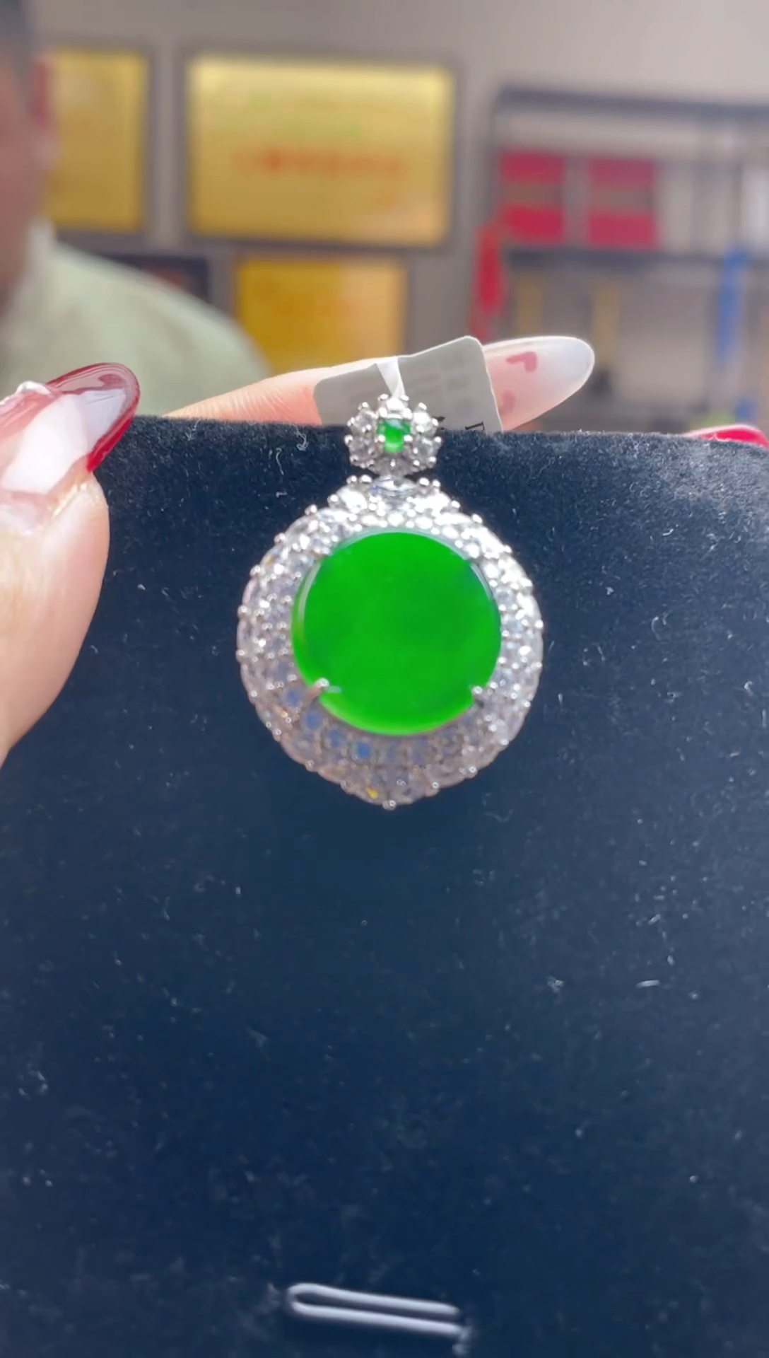 【闪购商品】翡翠颈饰未镶嵌天然A货翡翠多样性发一