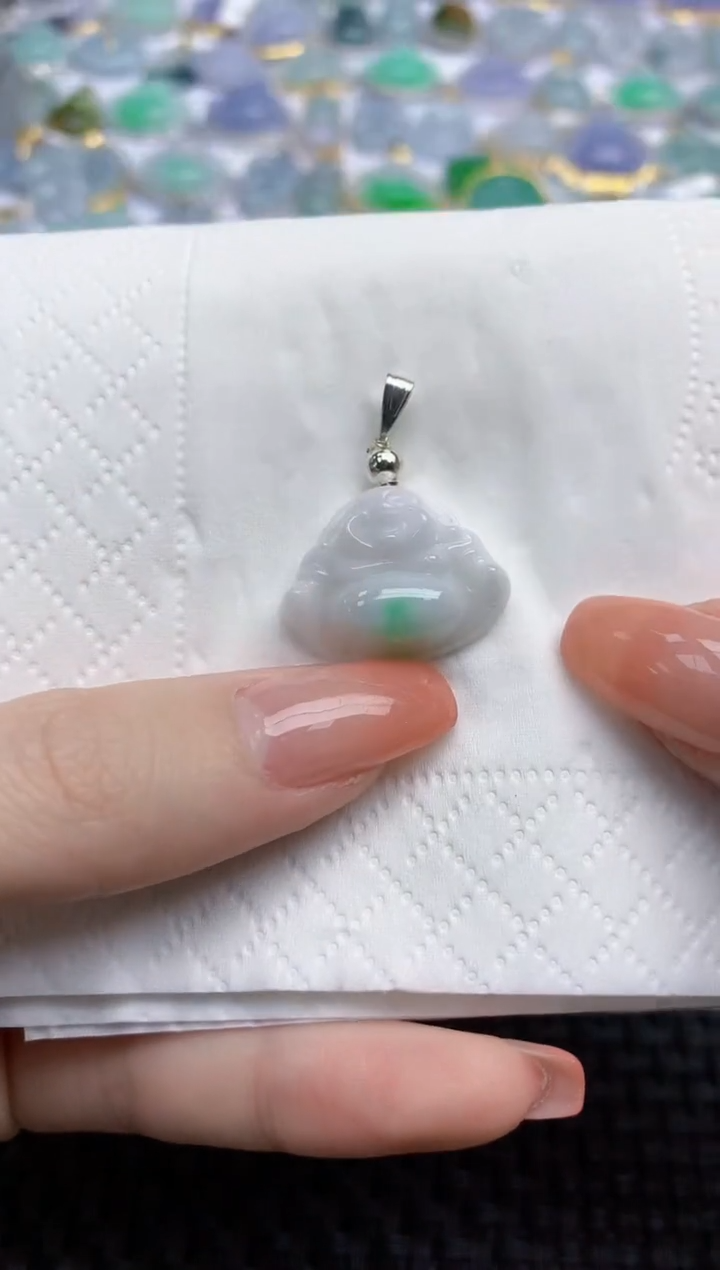 【闪购商品】翡翠颈饰未镶嵌天然翡翠A货