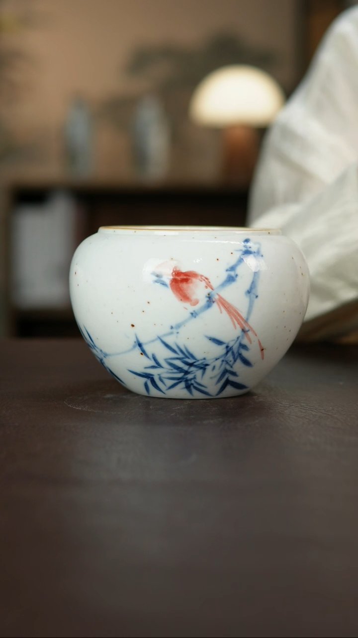 景德镇杯碗柴烧多人