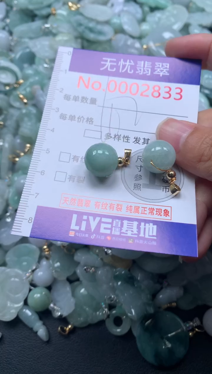 颈饰未镶嵌翡翠2833