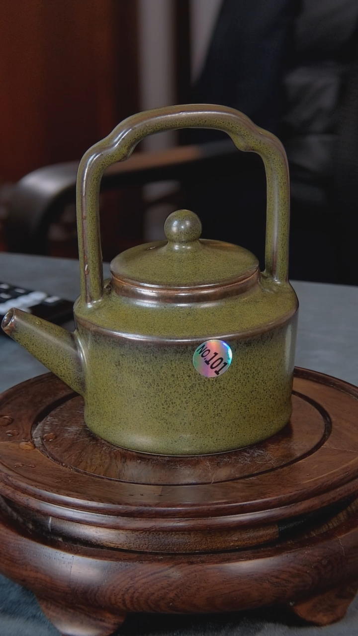 【闪购商品】其他景韵堂仿清官窑制茶叶末釉