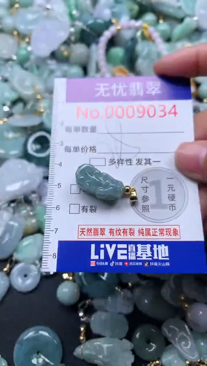 颈饰未镶嵌翡翠9034