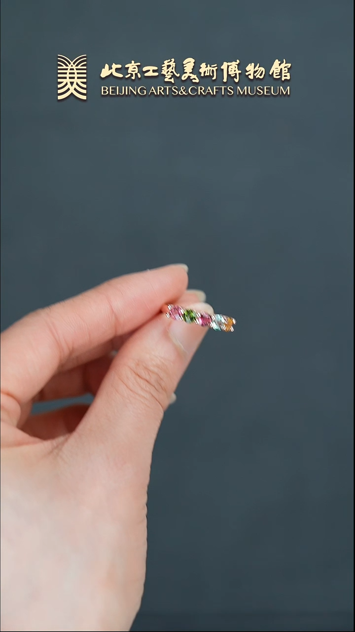 【闪购商品】戒指银S925镶嵌碧玺B0319GMD027戒指