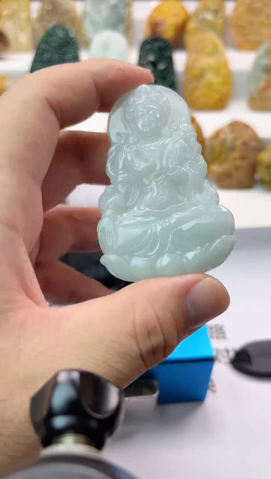 【闪购商品】翡翠颈饰未镶嵌度母
