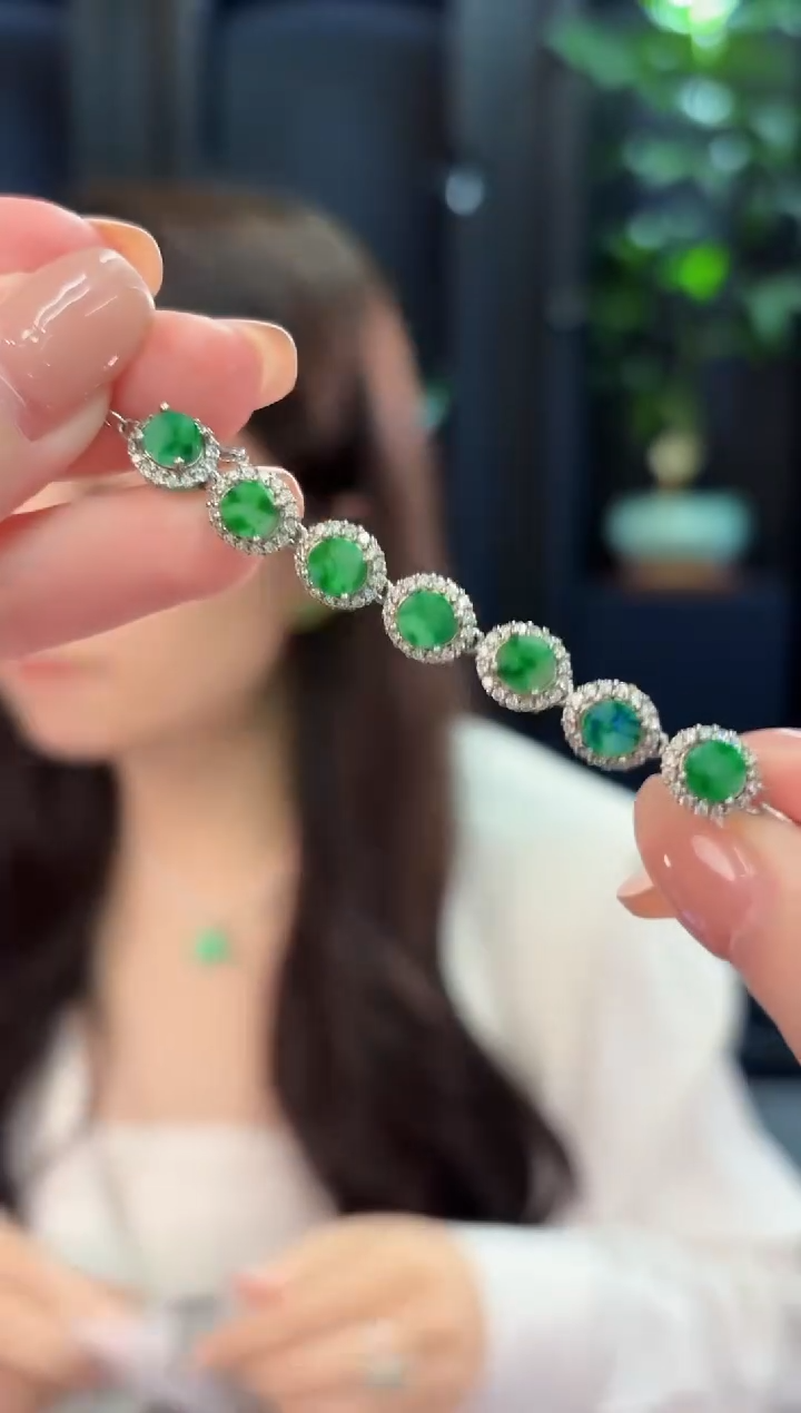 未镶嵌手链翡翠 缅甸A货/支持复检/一件