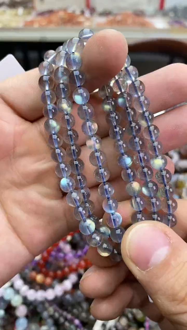 未镶嵌手链拉长石手链