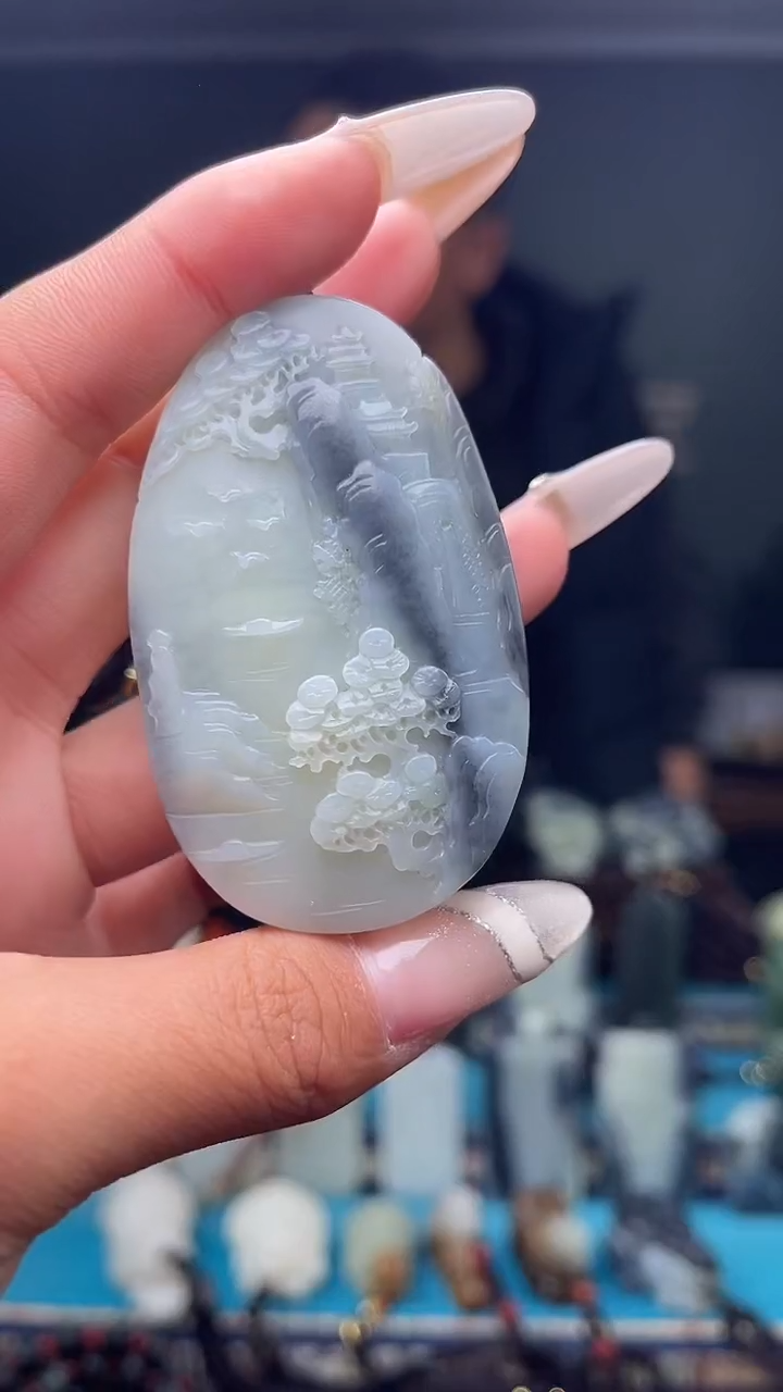 未镶嵌和田玉挂件1