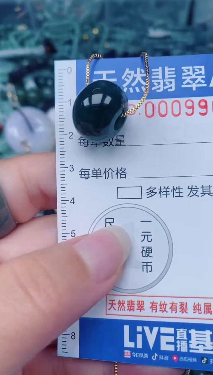 颈饰未镶嵌翡翠00009961