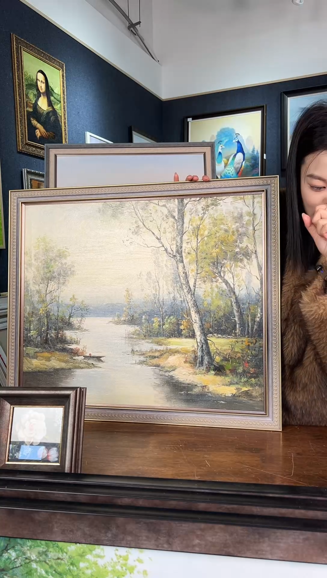 【闪购商品】油画2号 50*60 水乡-手绘油画