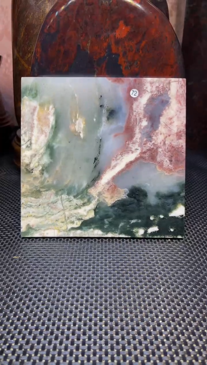 玉 桂林鸡血创意摆件装饰 编号：72（尺寸20*19*1）