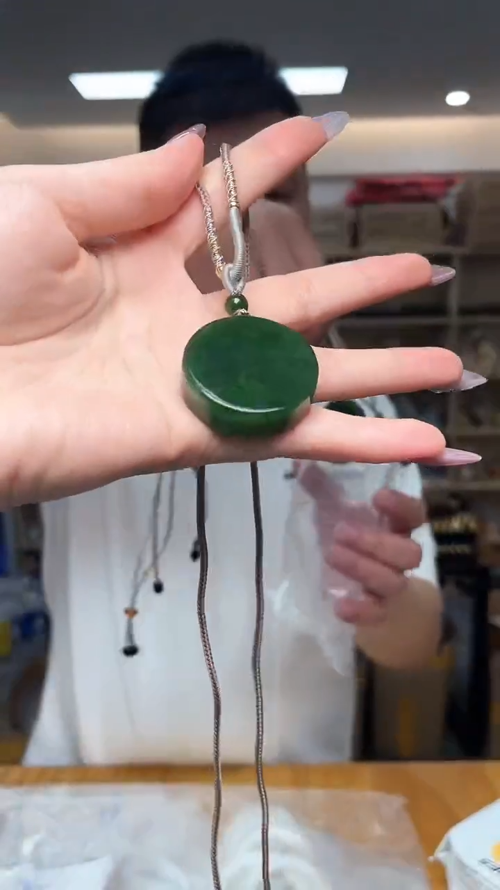 和田玉未镶嵌颈饰（多样性单个发货）