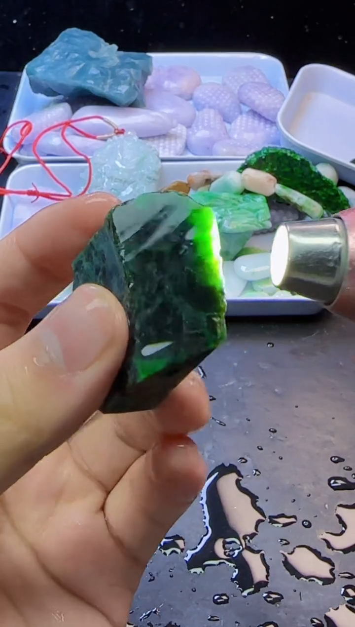 颈饰未镶嵌翡翠004