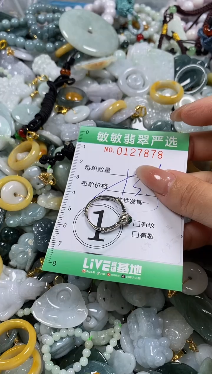 【闪购商品】翡翠颈饰未镶嵌闪购0127878多样性发其一