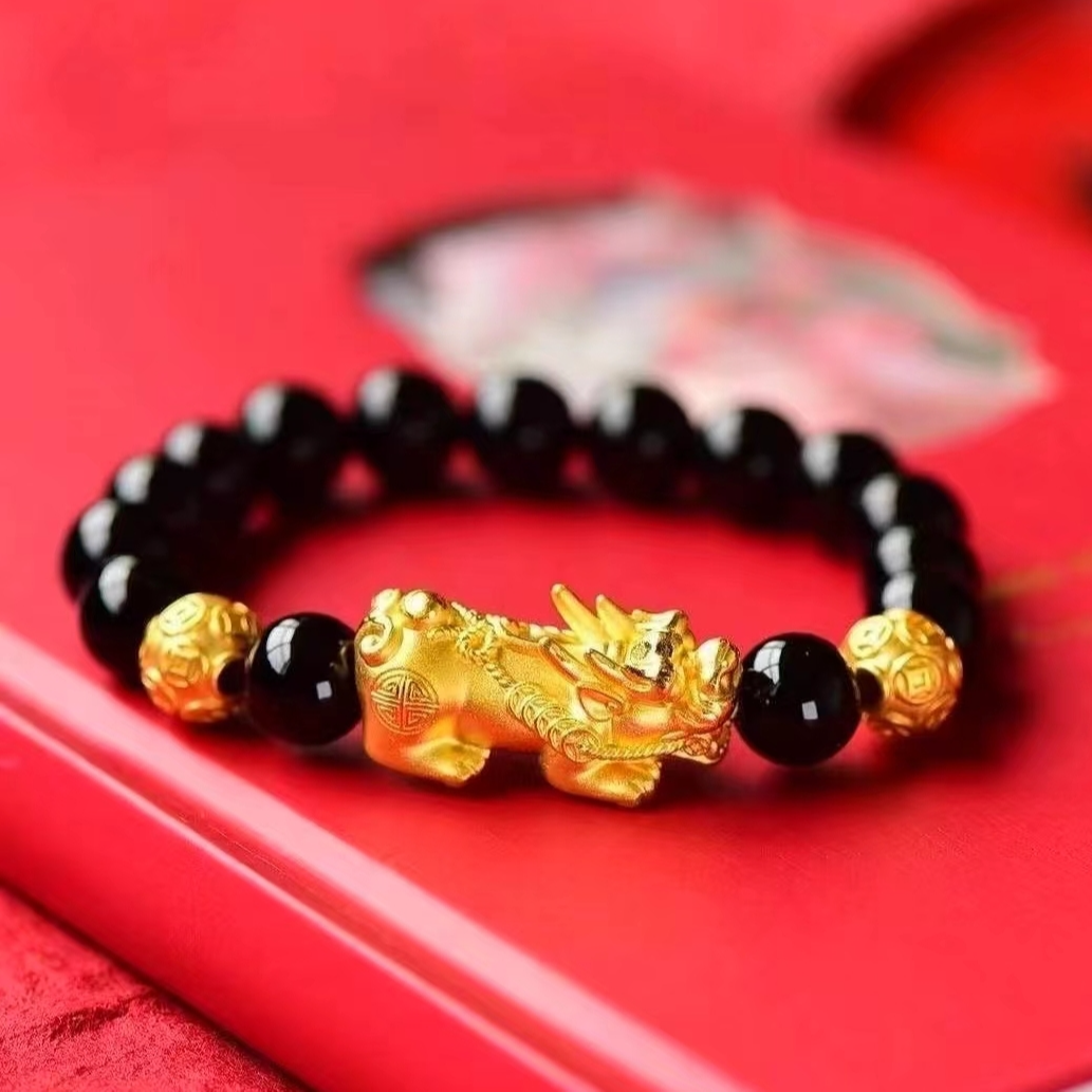 合金手链 貔貅手链   时尚    男士   大气    百搭款