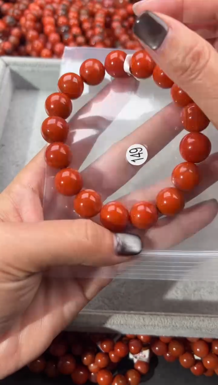 未镶嵌手串南红玛瑙13+