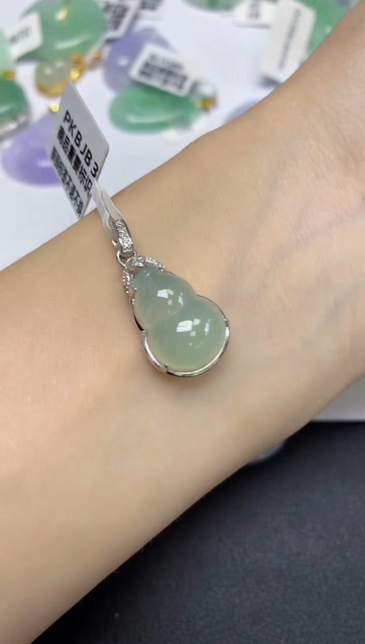 颈饰未镶嵌翡翠天然缅甸翡翠A货多样性发一件
