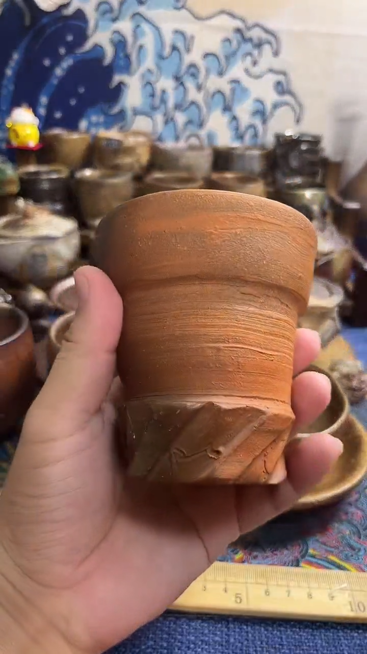 将军杯日式备前烧茶具茶器茶周边