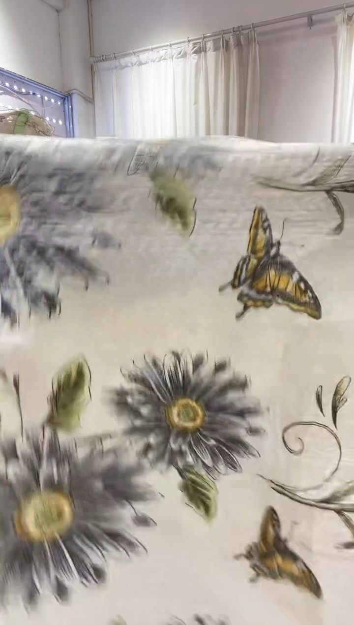 棉160*180不是纯棉床盖25号微瑕