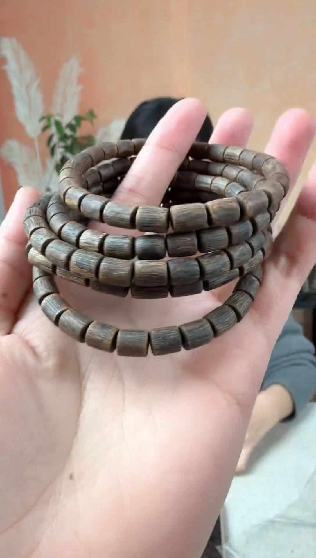 沉香沉香碎屑023沉香沉水桶珠单圈卡5多样性发其一