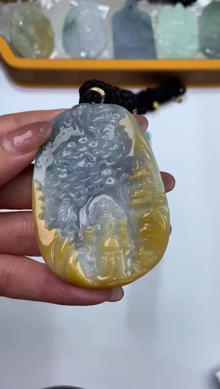 【闪购商品】翡翠挂件未镶嵌2207044  