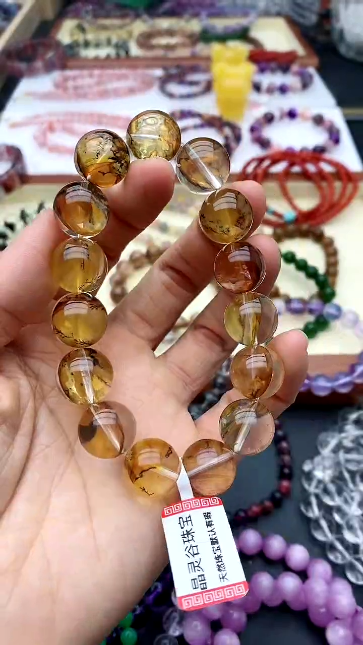 【闪购商品】水晶手链未镶嵌小树胶花