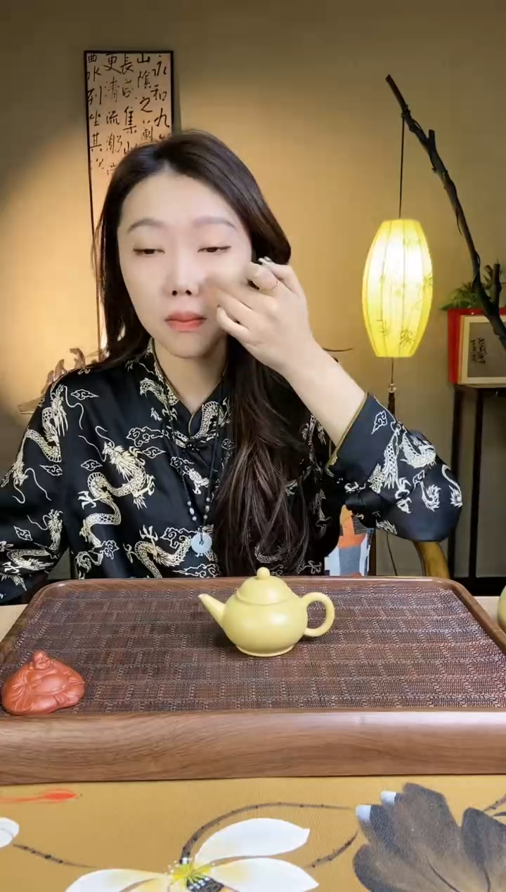 【闪购商品】紫砂茶壶徐玉凤 本山绿泥 小品光器水平