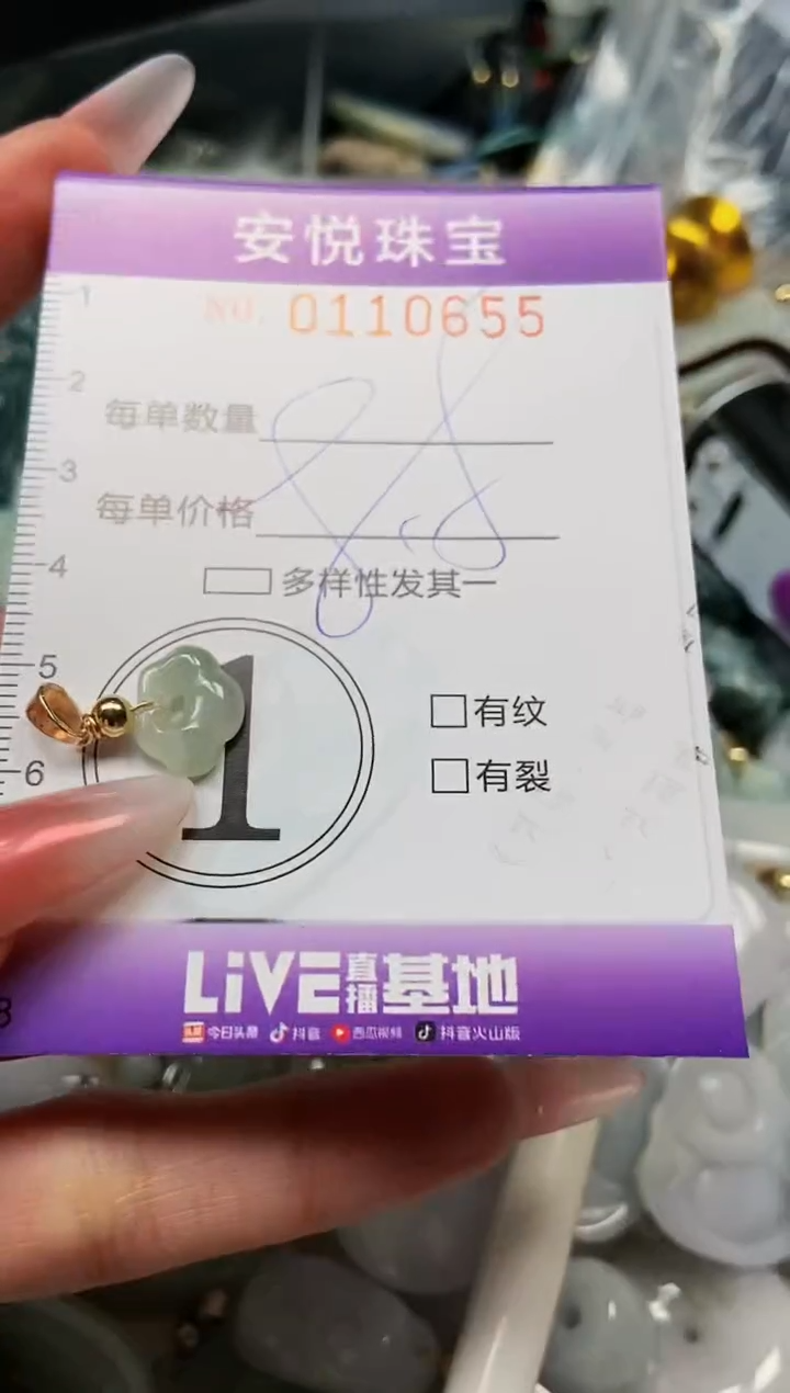 【闪购商品】翡翠颈饰未镶嵌闪购0110655