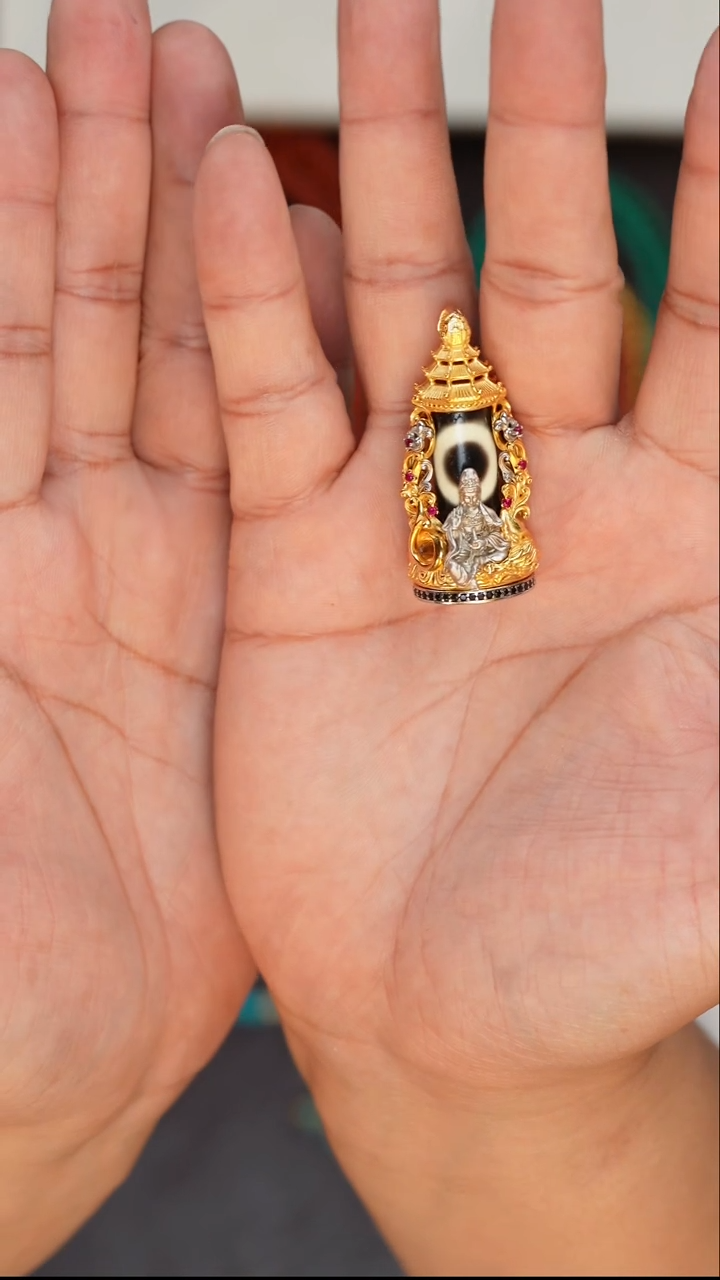 【闪购商品】玛瑙/玉髓吊坠银S925镶嵌玛瑙吊坠